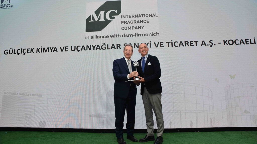 MG International Fragrance Company Çevre Ödülü Aldı